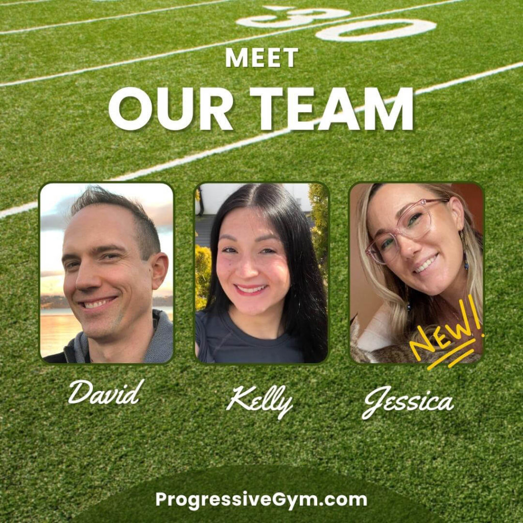 Seattle in-home personal trainers David, Kelly, and Jessica.